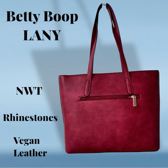 Betty Boop & LANY Parisian Themed Tote Bag – Limited Edition NWT Hard to Find - Picture 3 of 15